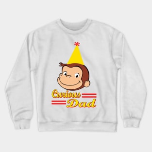 Curious George of Daddy Crewneck Sweatshirt